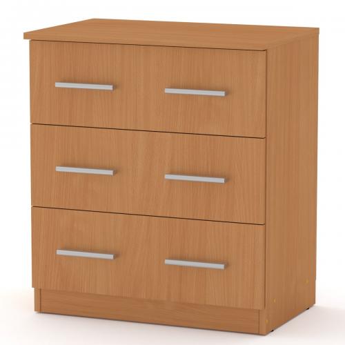 Комод Компаніт 3А Бук (61х39х69 см) Комод Компаніт 3А Бук (61х39х69 см)