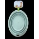 Миска розкладна похідна для тварин GeorPlast Squeeze Oval Big 1л 23х17х7 см