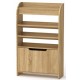 Тумба для взуття з відкритими полицями Компанит ТО 14 70х25х114,2 см Дуб сонома
