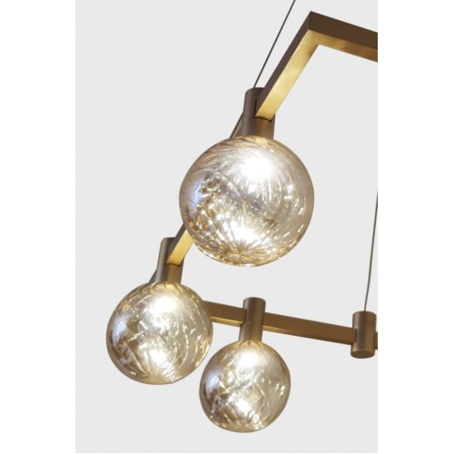 Люстра Laguna Lighting 493 65x100 см Жовтий (49313-08)