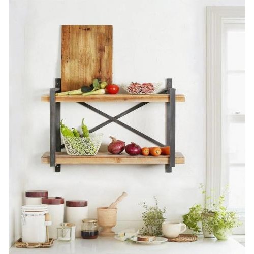 Полиці навісні GoodsMetall в стилі LOFT 800х560х250 П3 Полиці навісні GoodsMetall в стилі LOFT 800х560х250 П3