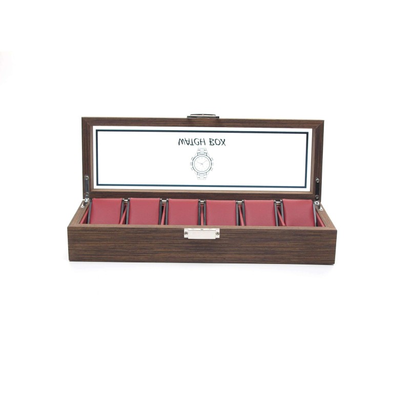 Шкатулка для зберігання годинників Craft 6WB.RSW.RD Коричневий