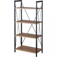 Стелаж для зберігання в стилі Loft NS-1807 1230x600x250 мм Черный Стелаж для зберігання в стилі Loft NS-1807 1230x600x250 мм Черный