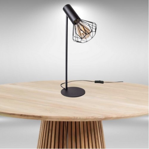 Настільна лампа лофт MSK Electric Diadem NL 22153 BK+BN