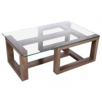 Кавовий журнальний столик у стилі Loft NS-528 530x1100x550 мм Черный