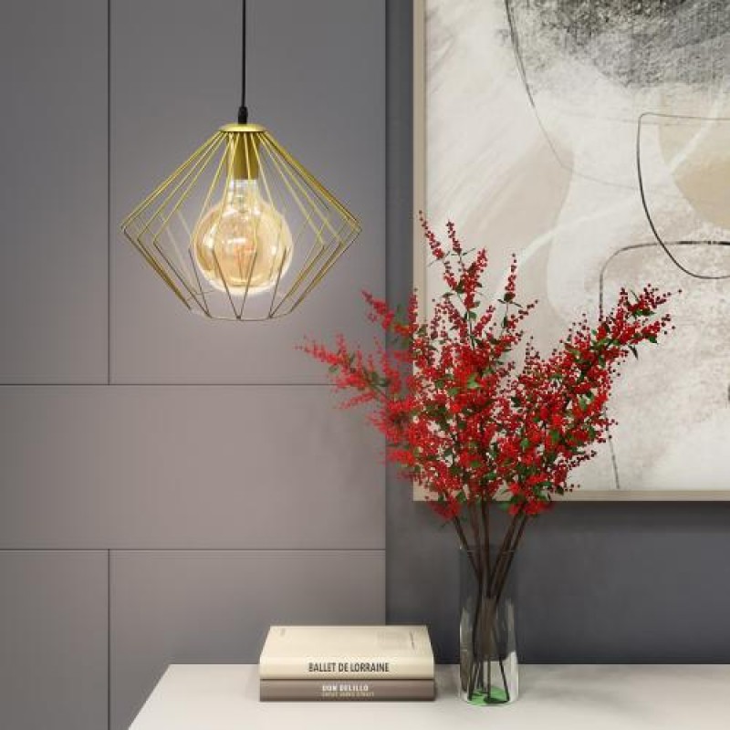 Світильник підвісний у стилі лофт MSK Electric Rhombus NL 3023 G