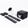 Проектор-нічник зоряного неба Galaxy Light Projector 14.5х14,5х11,5 см Чорно-білий