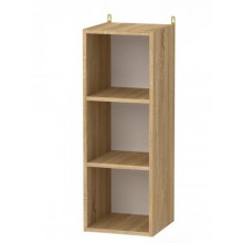 Полиця навісна Компанит П 32 30х30х84 см Дуб сонома