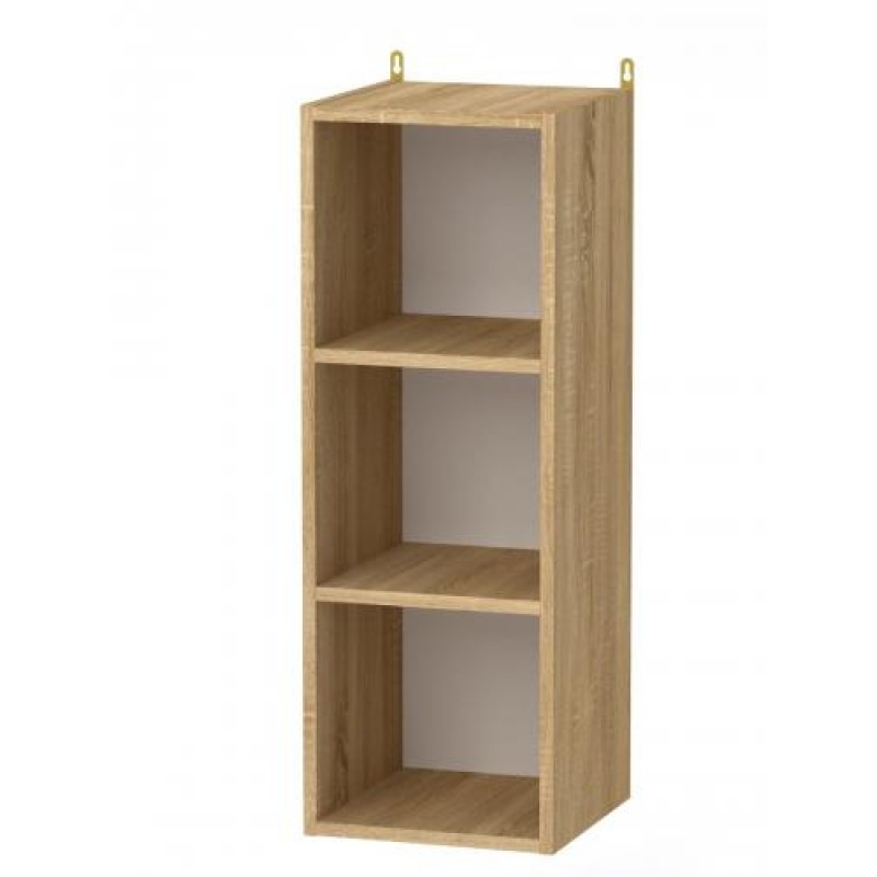 Полиця навісна Компанит П 32 30х30х84 см Дуб сонома