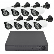 Комплект відеоспостереження Melad на 8 камер 1 mp AHD KIT (12331)