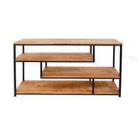 Консоль для дому в стилі Loft NS-437 830x1400x300 мм Черный Консоль для дому в стилі Loft NS-437 830x1400x300 мм Черный