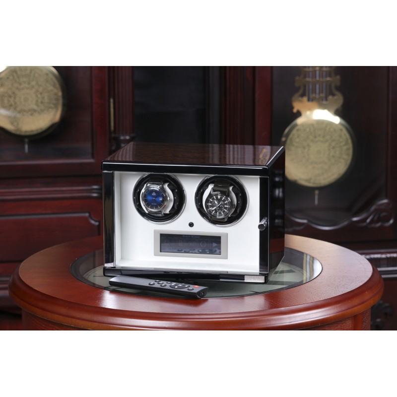 Скринька Salvadore для підзаводу 2 годинників SLX/3202-BRW 2x2 Коричневий