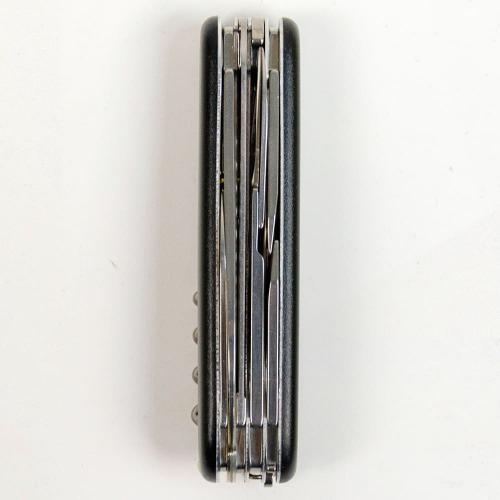 Складаний ніж Victorinox Huntsman Mat Чорний матовий лак з жовтим лого (1.3713.3_M0008p) Складаний ніж Victorinox Huntsman Mat Чорний матовий лак з жовтим лого (1.3713.3_M0008p)