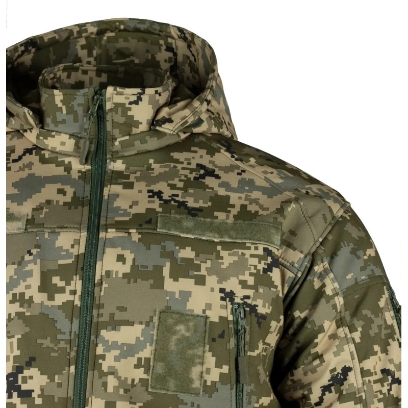 Куртка чоловіча No Brand SoftShell Max-Heat ММ-14 Камуфляж S (2047880424)