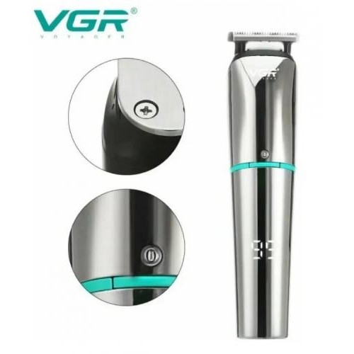 Машинка для стрижки VGR V-101 5 Вт Сріблястий (2390000033) Машинка для стрижки VGR V-101 5 Вт Сріблястий (2390000033)