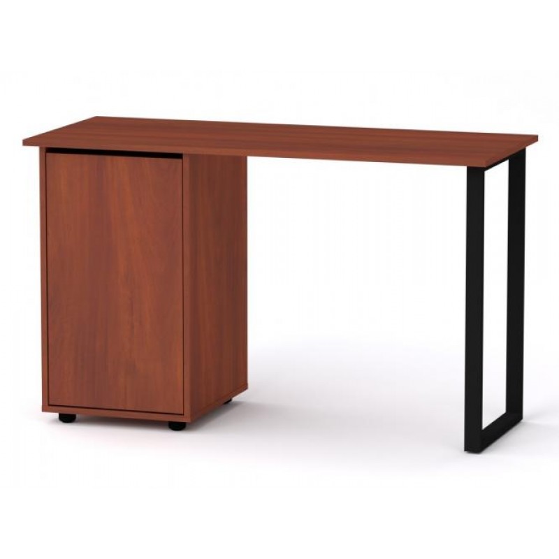 Стіл письмовий Компанит Лофт 5 120х50х72,8 см Яблуня