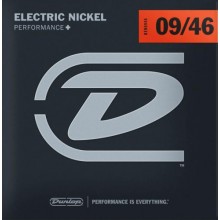 Струни для електрогітари Dunlop DEN0946 Light Top/Heavy Nickel Plated Steel Electric Guitar Strings 9/46