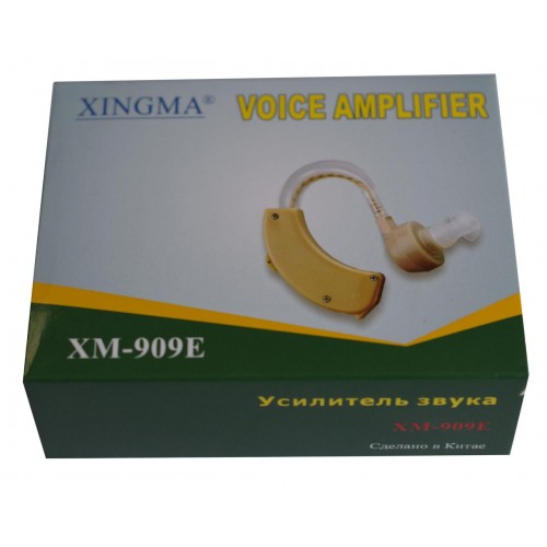 Комплект 1+1: Завушний слуховий апарат (підсилювач слуху) Xingma xm 909e (1007804-Other-1)