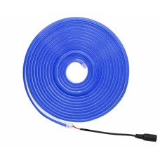 Світлодіодна неонова стрічка NEON 220В JL 2835-120 G IP65 герметична 5 м Синя
