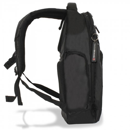Рюкзак міський Swissbrand Wembley 19 Black (SWB_S19BEWEM001U) Рюкзак міський Swissbrand Wembley 19 Black (SWB_S19BEWEM001U)
