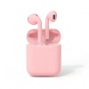 Бездротові Bluetooth навушники з вбудованим чіпом JL D8 Inpods 12 TWS Рожеві (268)