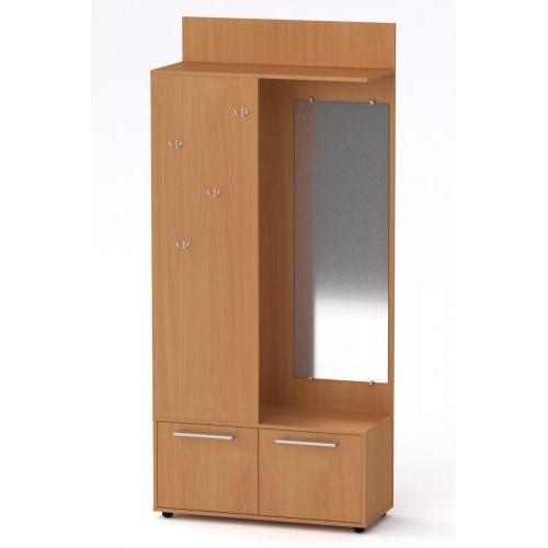 Передпокій з нішою Компанит Ірма 90х38х200 см Бук