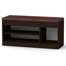 Тумба для взуття ТО-17 Компанит Венге темний (100х37, 2х50 см)