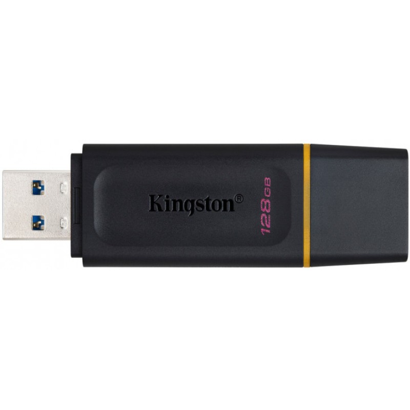 Flash Drives Kingston DataTraveler Exodia 128GB USB 3.2 (DTX/128GB) Black/Yellow (6622893)