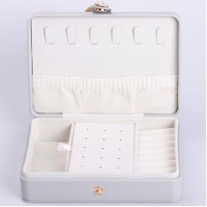 Скринька-органайзер для прикрас YIWU 16x11x4.7 см Сірий (HP-5-30G)