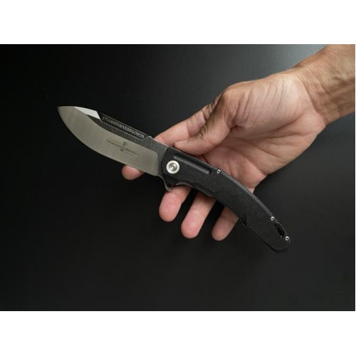 Ніж туристичний Gorillas BBQ 2-2357В 23 см Чорний (KN1050) Ніж туристичний Gorillas BBQ 2-2357В 23 см Чорний (KN1050)