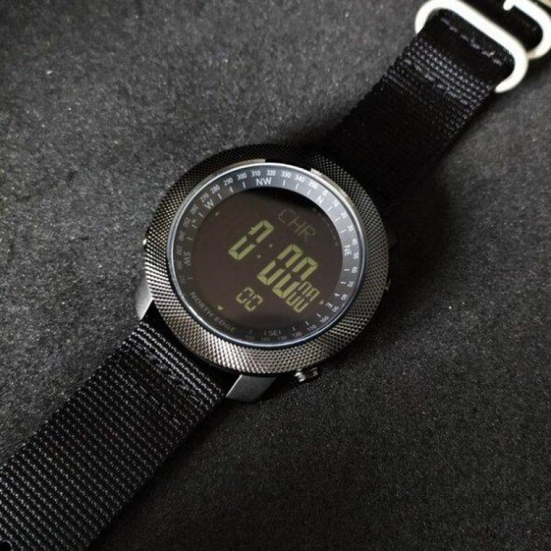 Чоловічий наручний годинник North Edge Apache 5BAR Чорний