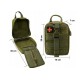 Тактичний підсумок аптечка на пояс олива Military
