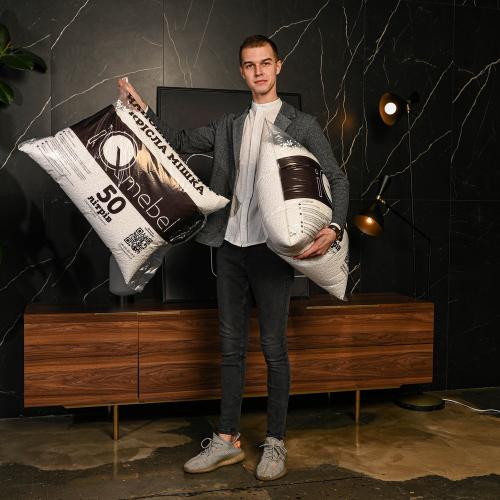 Оригінальний наповнювач 100л для крісла iQmebel. Комфортне впакування Оригінальний наповнювач 100л для крісла iQmebel. Комфортне впакування