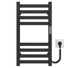 Рушникосушарка електрична Magnus П8 400х600 Deffi Чорний JD04 (A.MA.60.40.8.E.B.R.2)
