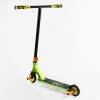 Самокат трюковий Best Scooter Skull and Snake HIC-система пеги алюмінієвий диск та дека 100 кг Green (107483)