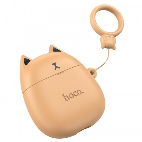 Бездротові навушники для дітей Bluetooth HOCO Cat EW45 в кейсі Orange N