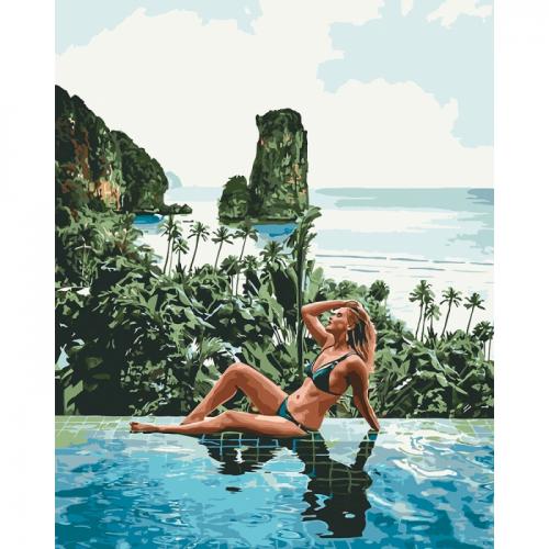 Картина за номерами Ідейка Відпочинок душі 40*50см Картина за номерами Ідейка Відпочинок душі 40*50см