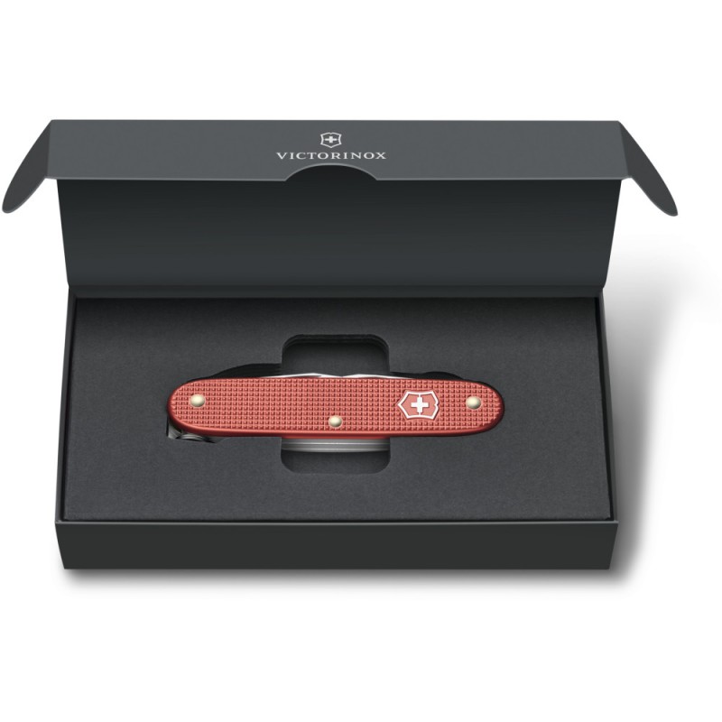 Складаний швейцарський ніж Victorinox Pioneer X Stone Red 9,3 см Червоний (0.8231.L25)