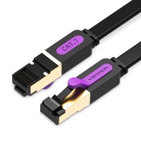 Патч-корд Vention CAT7 SSTP Ethernet 1.5 м Black ICABG