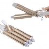 Потрійна плойка Kemei JFQ-KM-1010 White/Gold (1756374681)