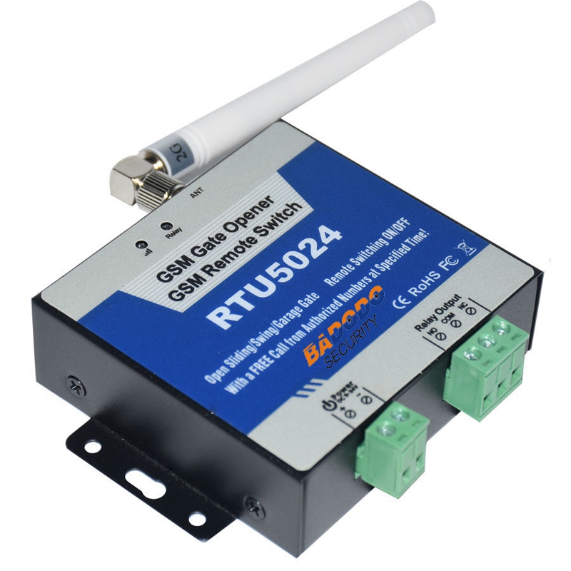 GSM реле для дистанційного відкриття електрозамка та керування електроприладами з телефону King Pigeon RTU5024