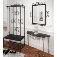 Комплект передпокою Tenero Тауер передній дзеркало Чорний (10000014) Комплект передпокою Tenero Тауер передній дзеркало Чорний (10000014)