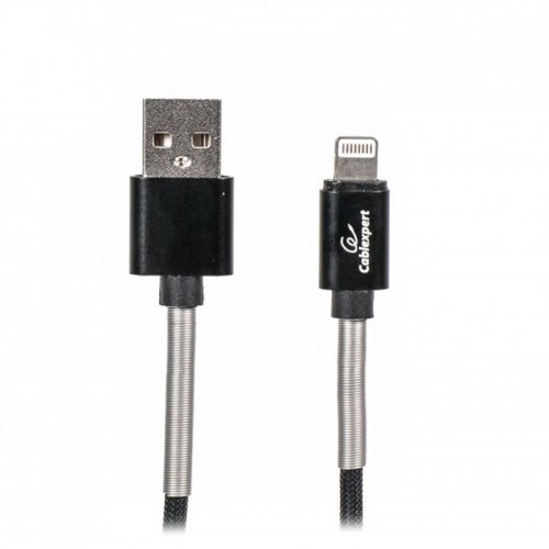 Кабель Cablexpert USB 2.0 A - Lightning 2.4А, 1м Чорний (CCPB-L-USB-06BK) в інтернет супермаркеті PbayMarket!