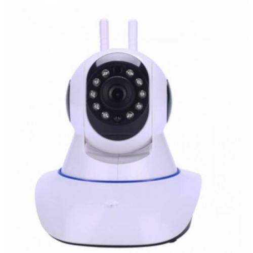 Бездротова Веб камера Онлайн Відеоняня з нахилом та панорамуванням WiFi Smart Net Camera Q6S з двома антенами Камера відеоспостереження з мікрофоном та зворотним зв'язком