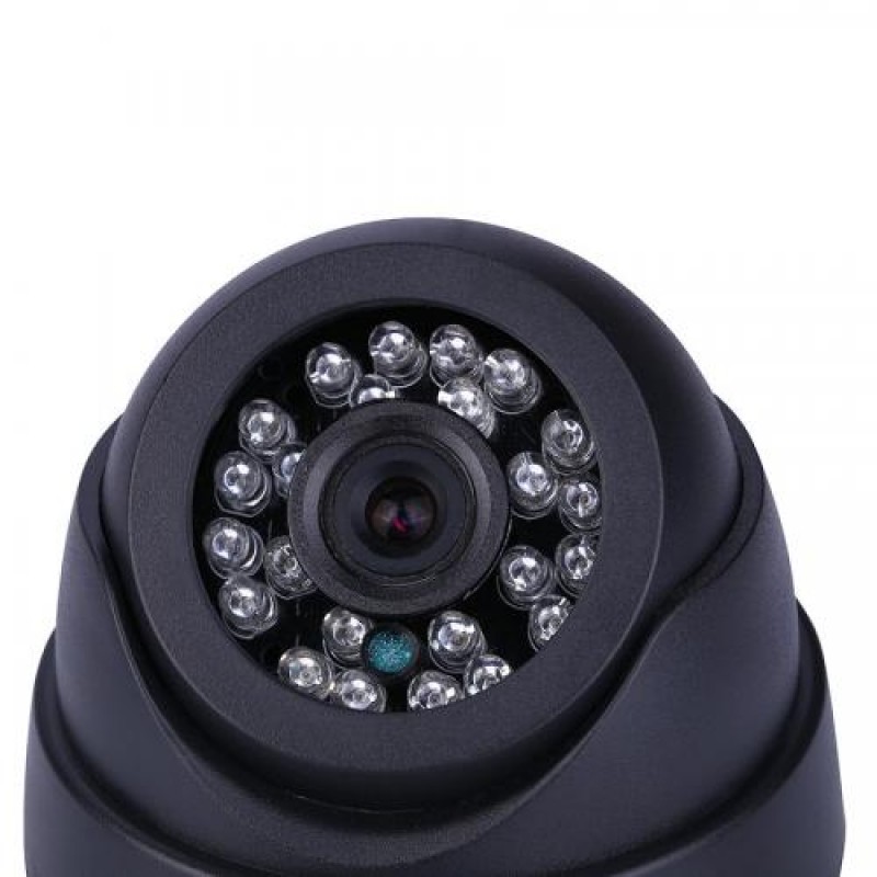 IP камера відеоспостереження купольна RIAS 349 IP 1.3 mp Black (3_1887)