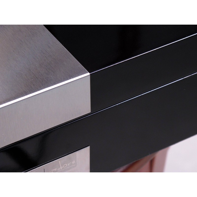 Скринька для зберігання годинників Salvadore WB/2022/8.BL 30х21х8,5 см Чорно-молочний