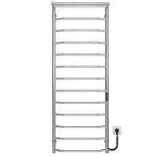 Рушникосушарка електрична Трапеція з полицею П13 500х1400 Deffi Хром JD03 (C.TP.140.50.13.E.C.R.1)