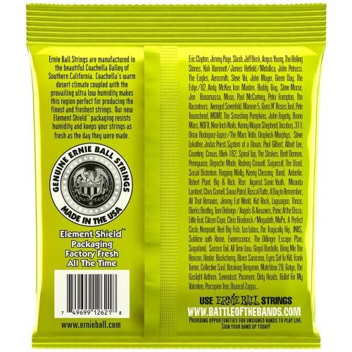 Струни для електрогітари Ernie Ball 2621 7-String Regular Slinky Nickel Wound 10/56 Струни для електрогітари Ernie Ball 2621 7-String Regular Slinky Nickel Wound 10/56