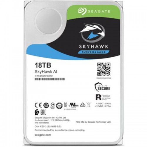 Накопичувач HDD SATA 18.0 TB Seagate SkyHawk AI Surveillance 7200 rpm 256MB (ST18000VE002) в інтернет супермаркеті PbayMarket!