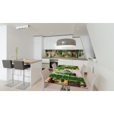 Наклейка вінілова на стіл Zatarga «Зелений Прованс» 600х1200 мм Z180858st